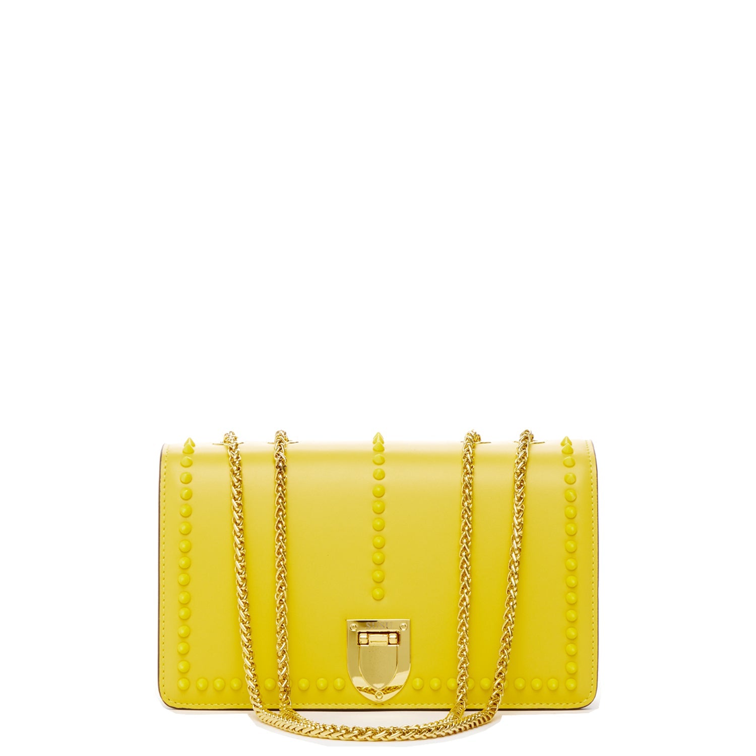 Yellow Leather Purse