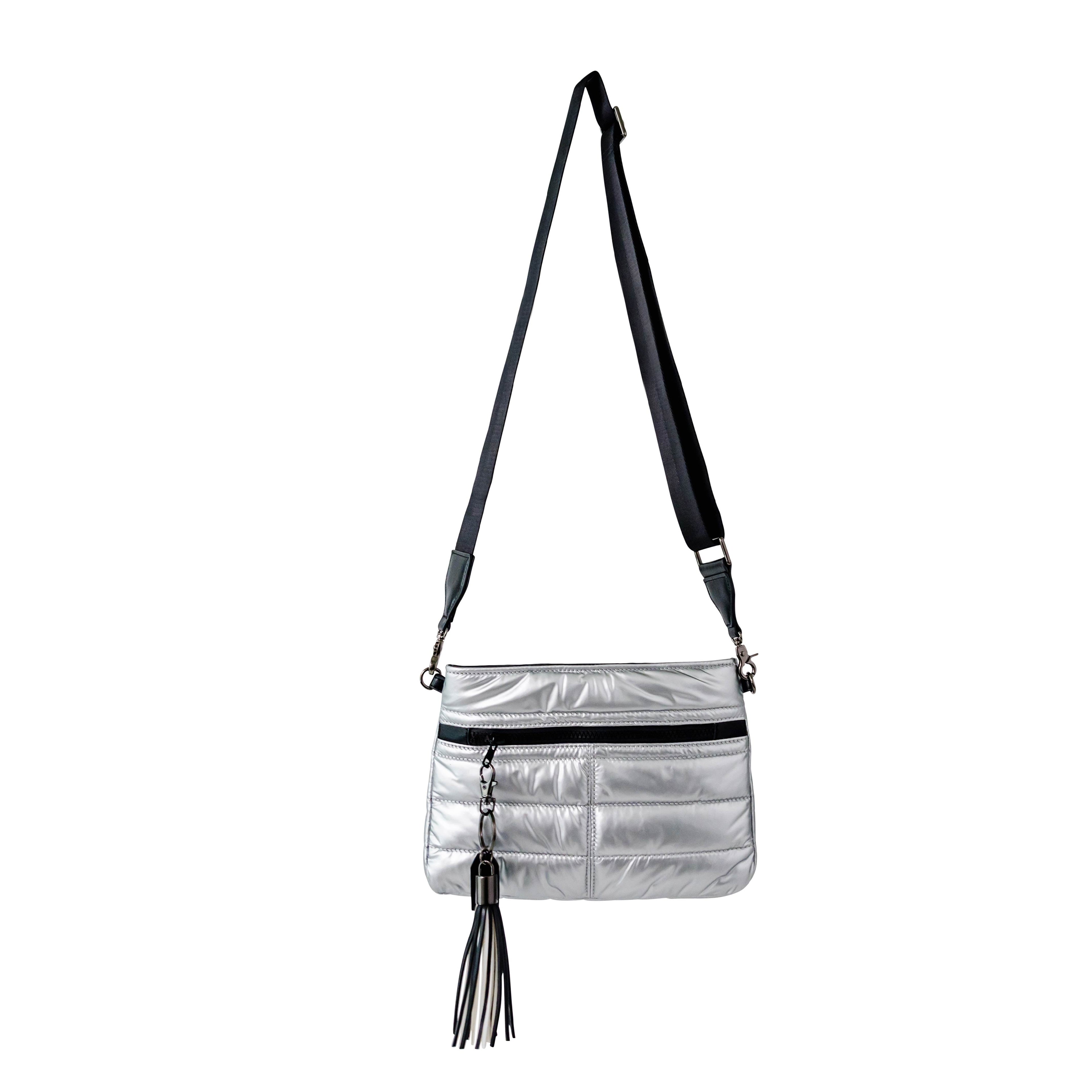 Gallery Crossbody Bag - Silver