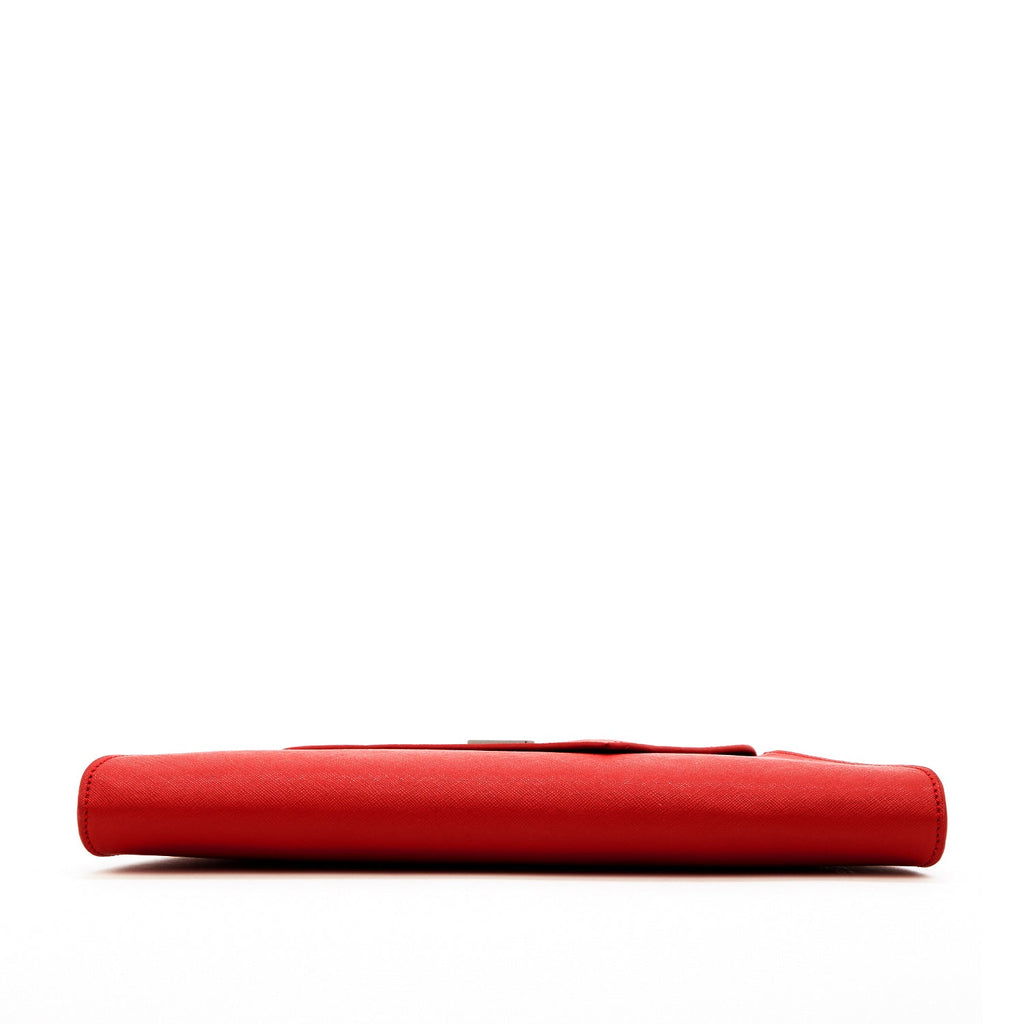 Red Clutch Bag Leather Clutch Purse Crossbody Evening Purse Unique Women's Red Handbag